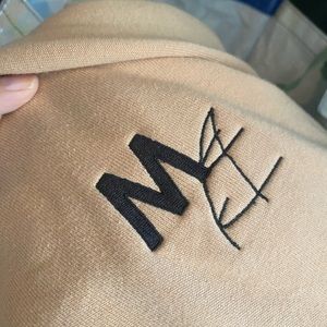 Millennium Dance Company cropped sweatshirt worn once - peach pink color